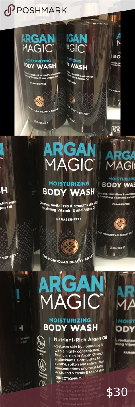 Argan magic exfoliatinb body wasg